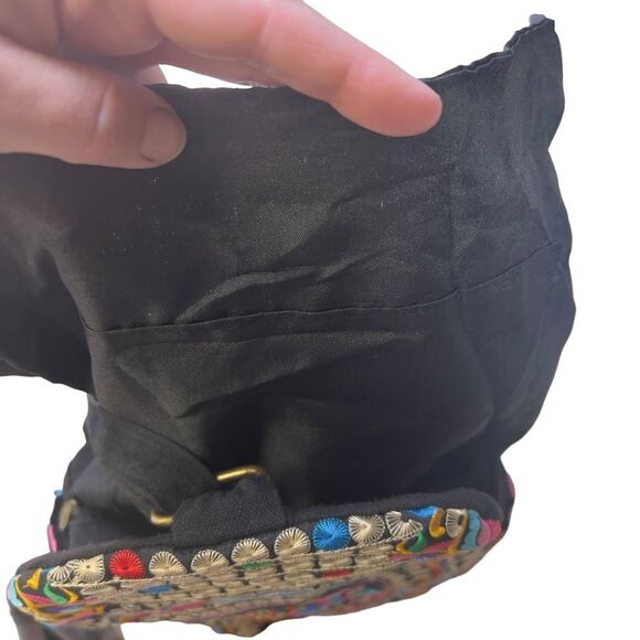 Boho Embroidered Backpack Purse - Picture 14 of 15